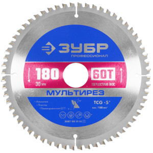 Диск пильный Зубр 36907-180-30-60 9107869