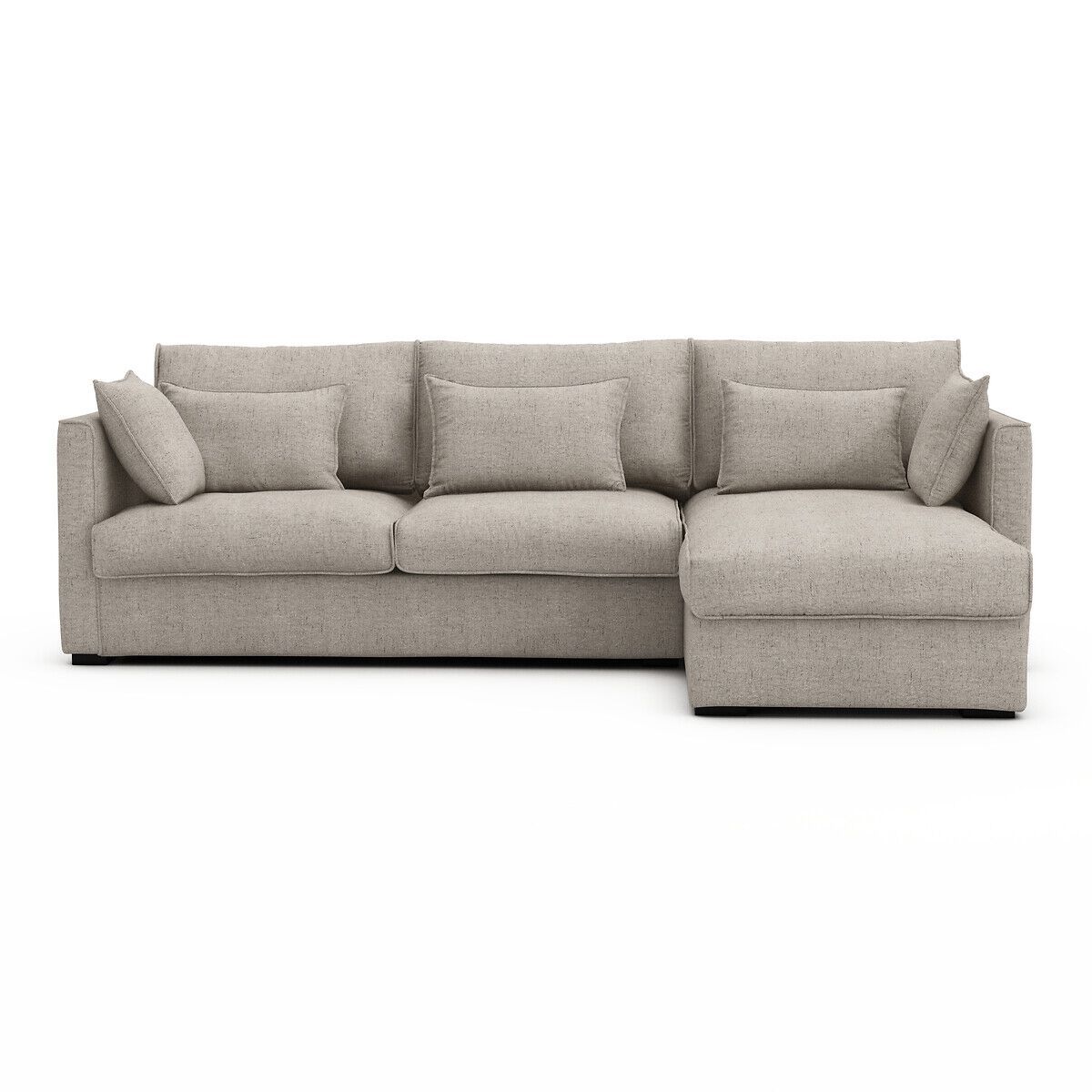 Льняной раскладной диван с полуостровом AMPM Camille ARCH-00081453 - Вид №3