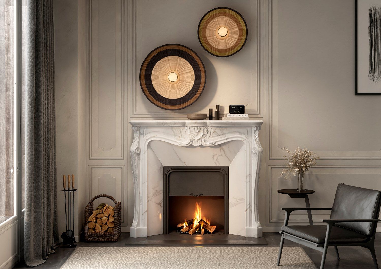 Applique a LED in abaca Forestier Трава ARCH-00120567 - Вид №1