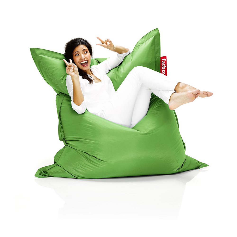 Кресло-мешок Fatboy the original ярко-зеленое 102433 - Вид №1