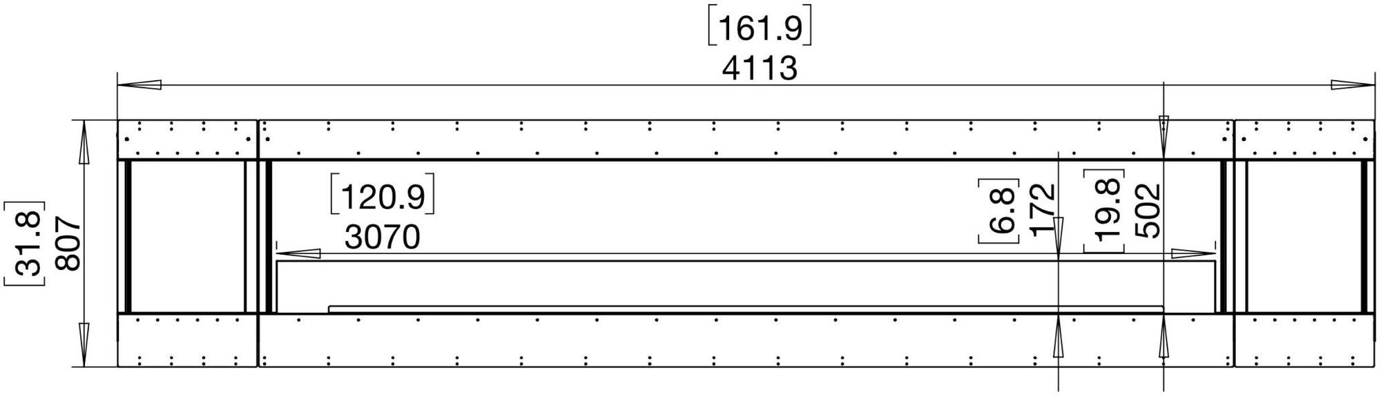 EcoSmart Fire Стальная каминная топка на биоэтаноле с панорамным остеклением Flex bay fireplaces sun-id-1352446 - Вид №3