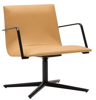 Andreu World Кресло на 4 спицы с подлокотниками Lineal corporate Bu0783 - Вид №4