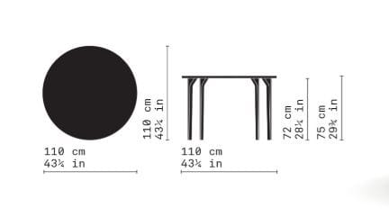 Круглый деревянный стол Very Wood ARCH-00005707 - Вид №4
