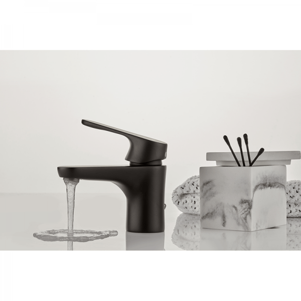 35510320 BASIC Черный Умывальник смеситель Черный GRB MIXERS E-PLUS - Вид №2