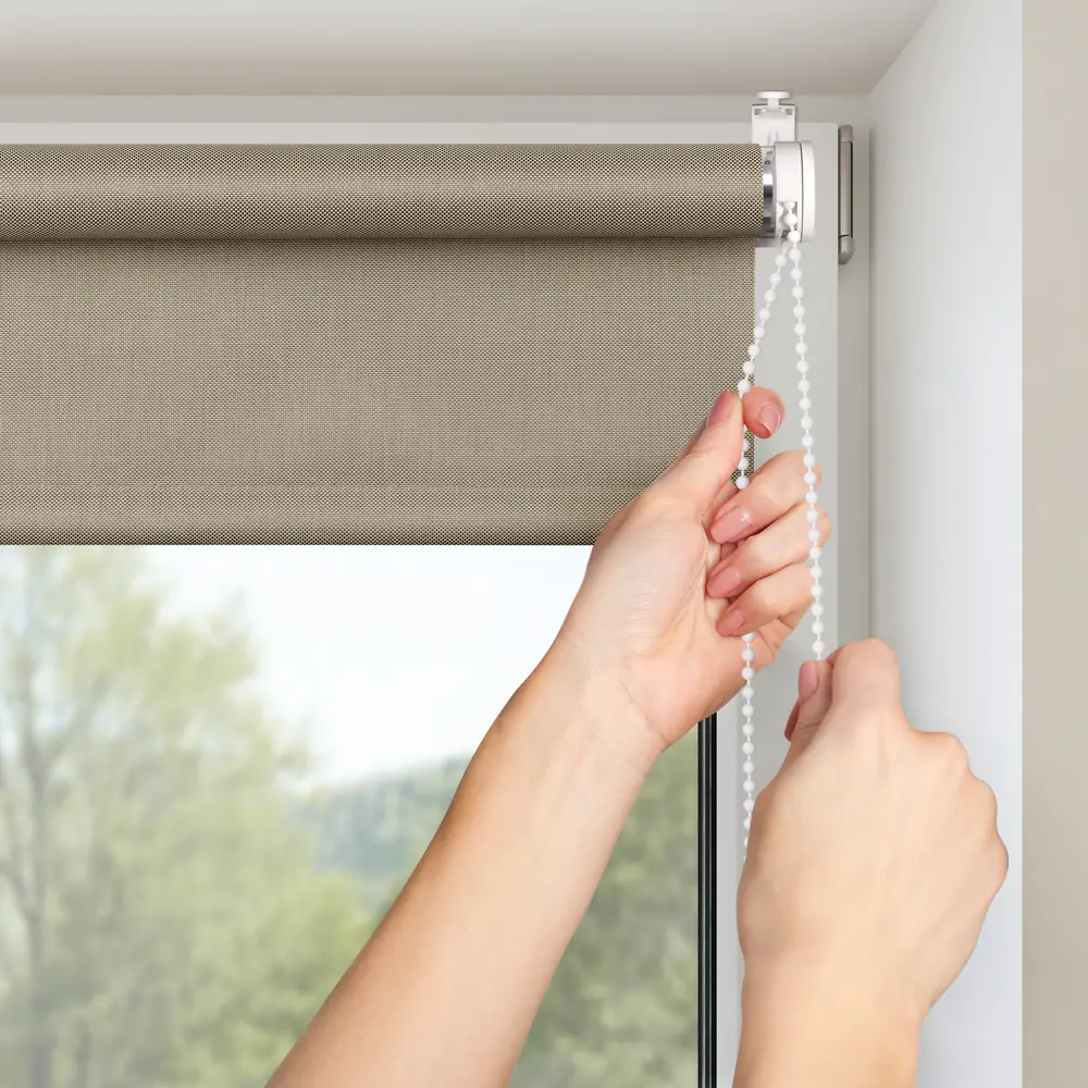 INSPIRE Screen - рулонная штора серо-бежевая 60×190 см 84178253 STLM-0046941 - Вид №11