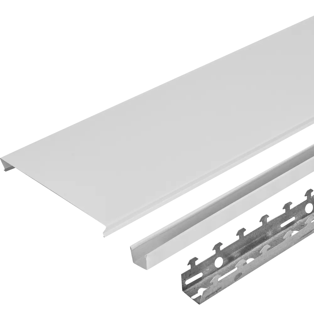 Комплект потолка Artens 1.8x1.8 м цвет белый матовый 82902183 STLM-2159445 Нет - Вид №1