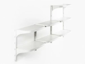 DANTE - Goods And Bads Открытый модульный настенный книжный шкаф из алюминия