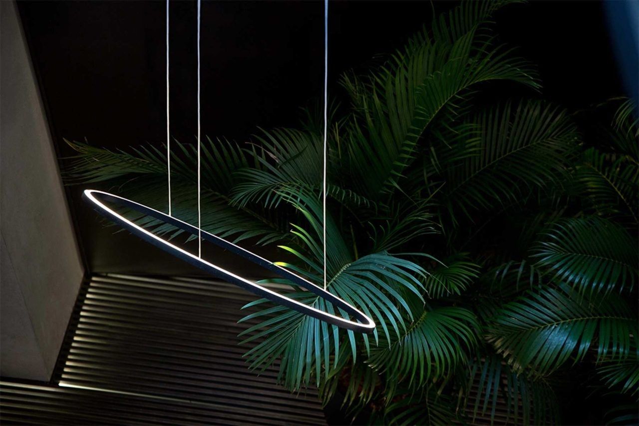 Алюминиевый светодиодный подвесной светильник NEMO эллипс ARCH-00128187 - Вид №4