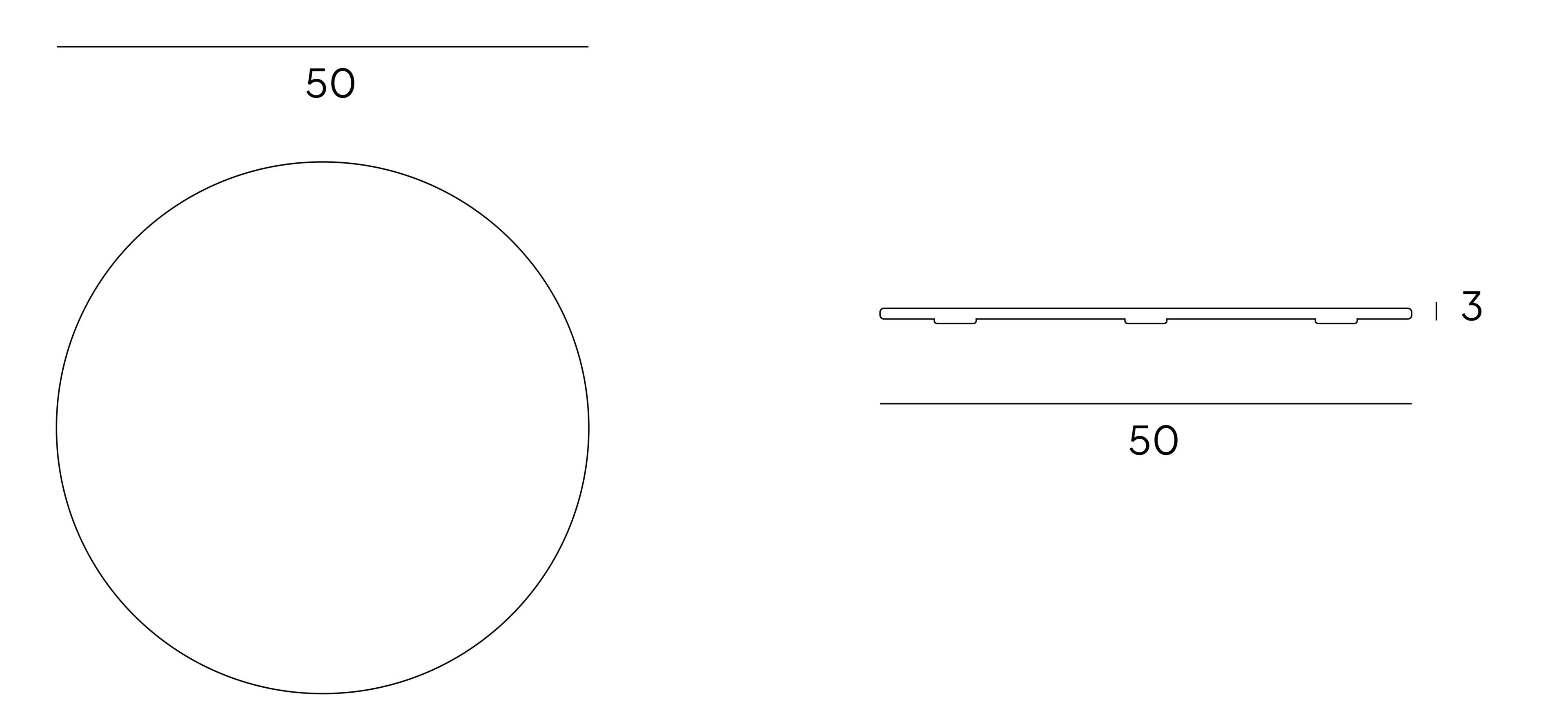Круглый поднос из травертина VELTHA® Noster ARCH-00041829 - Вид №5