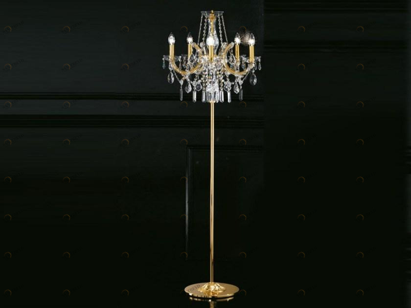 Masiero Торшер из металла накаливания с кристаллами Maria teresa sun-id-1355264