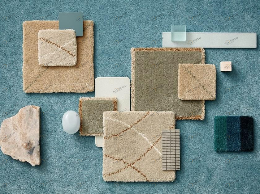 Kasthall Однотонный коврик из шерсти  93301 