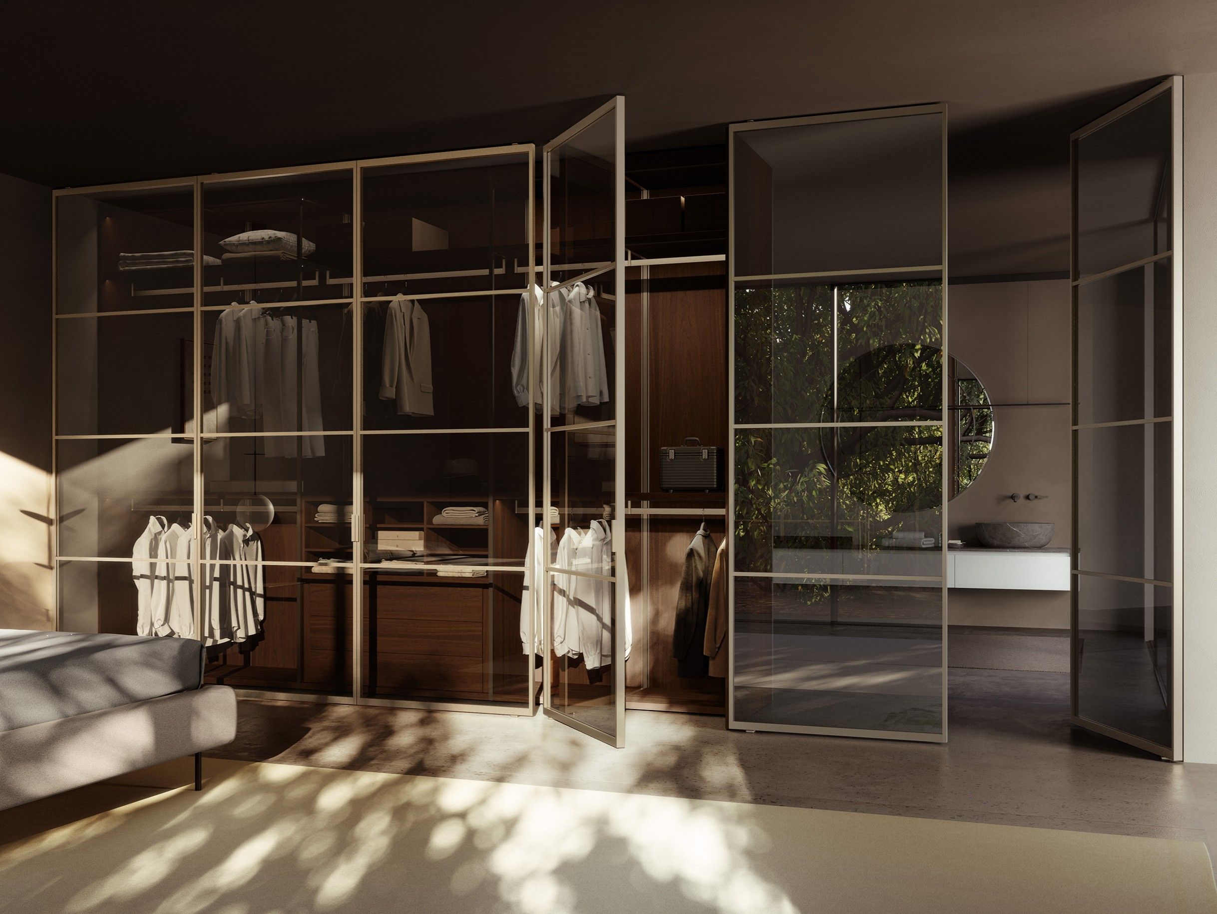 Модульный настенный шкаф с комодом Boffi Антиб ARCH-00090357 - Вид №3