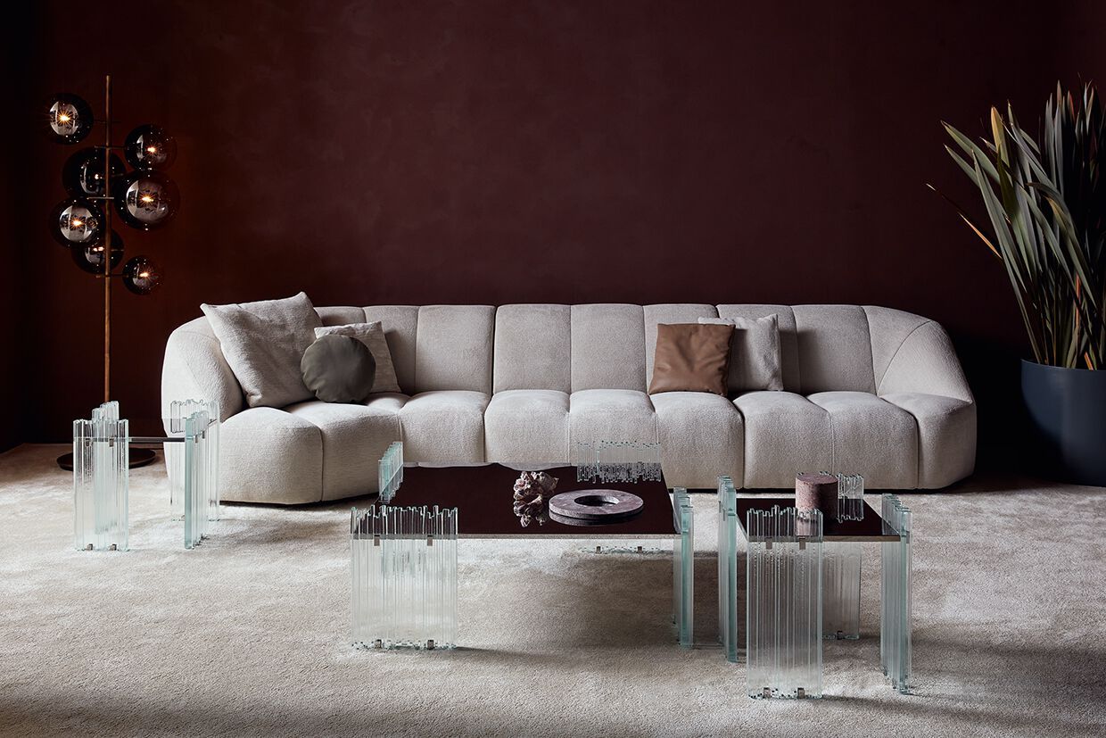 Выдувной Кристалл светодиодный торшер Gallotti&Radice пузыри ARCH-00077569 - Вид №16