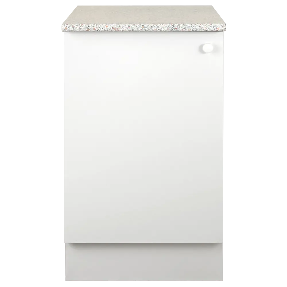 Шкаф напольный Бэлла 50x86x60 см ЛДСП цвет белый 83727748 STLM-2141252 Santreyd - Вид №3