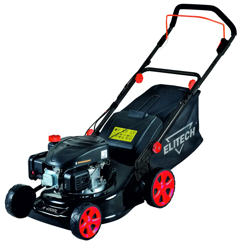 Газонокосилка бензиновая несамоходная Elitech К 4500L 4л.с. 43 см 84410967 STLM-2129271 