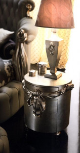 Тумбочка  PAOLO LUCCHETTA TIFFANY ROUND comodino - 1