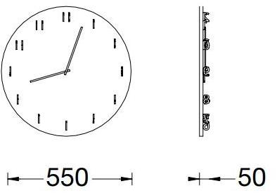 Porro настенные часы sun-id-1515907 - Вид №3