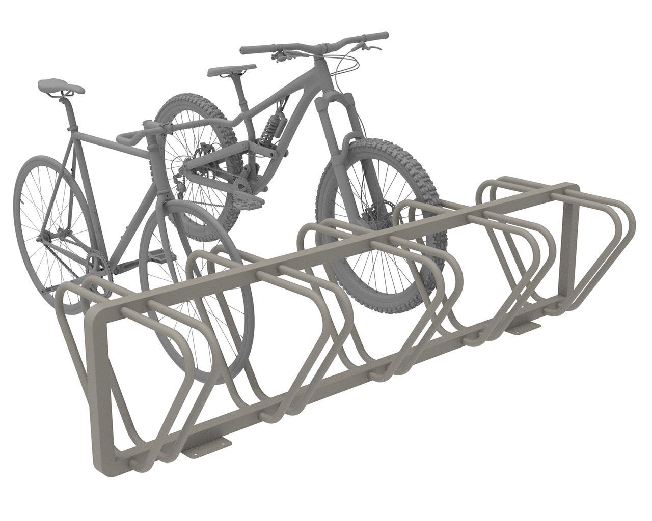 Стойка для велосипедов из оцинкованной стали Lazzari DUO ARCH-00117736 - Вид №6