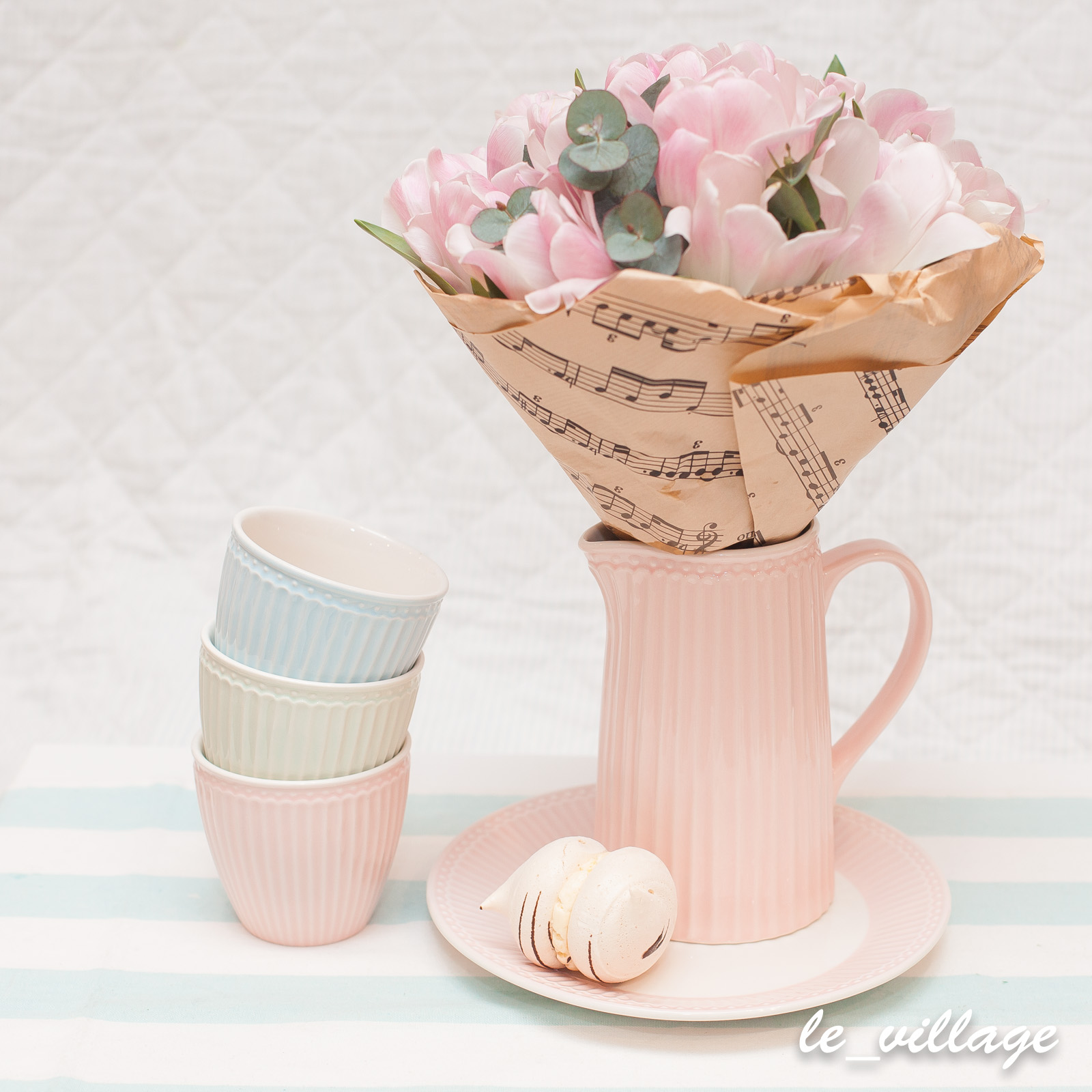 STWDINAALI1906 Блюдо "Alice Pale Pink" Greengate  - Вид №2