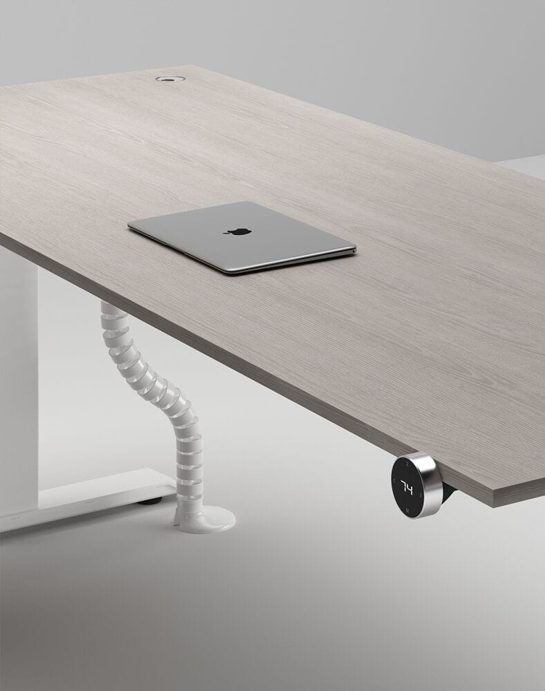 Деревянный регулируемый по высоте угловой стол с системой люверсов WORKSPACE MAX TRIPLE MOTOR ARCH-00114643 - Вид №12