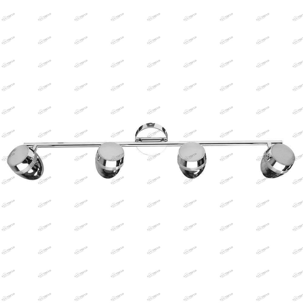 Светодиодный спот цвета хром с 4 плафонами Arte Lamp A6701PL ARTE LAMP A6701 00-3924042 Хром 