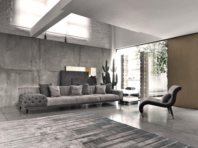 Gianfranco Ferré Home Книжный шкаф из травертина и стекла Fitzroy sun-id-1355996 - Вид №4