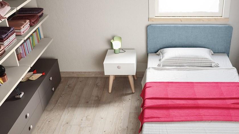 Nidi Лаковая прикроватная тумба с ящиками Woody sun-id-1353184 - Вид №1