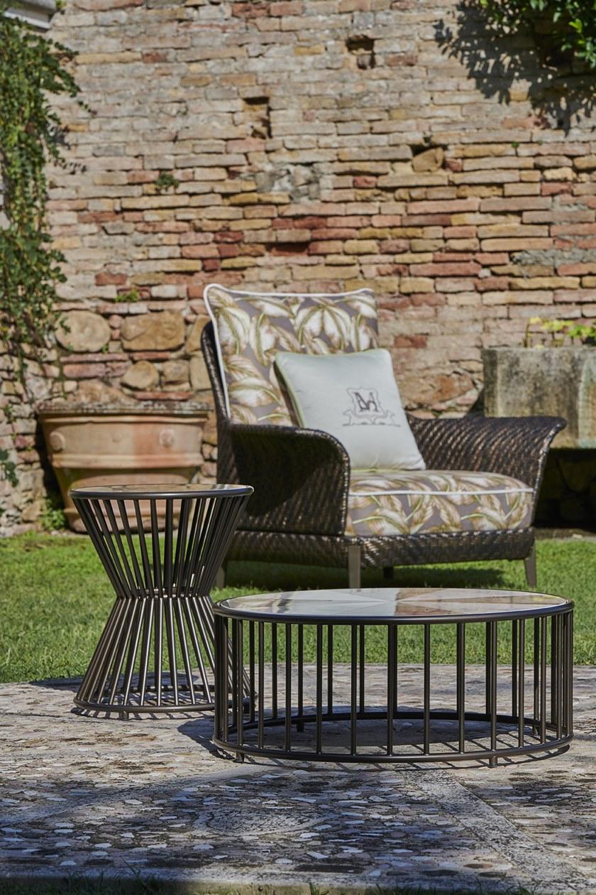 Samuele Mazza Outdoor Круглый журнальный столик Yucca sun-id-1467420 - Вид №2