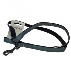 ПР0043660 Поводок для собак из высокопрочного рипстопа 25х750мм неопрен серый Great&Small