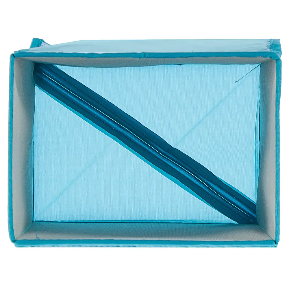 Коробка для обуви Spaceo 22х16x34 см полиэстер цвет голубой STLM-2013288 - Вид №2