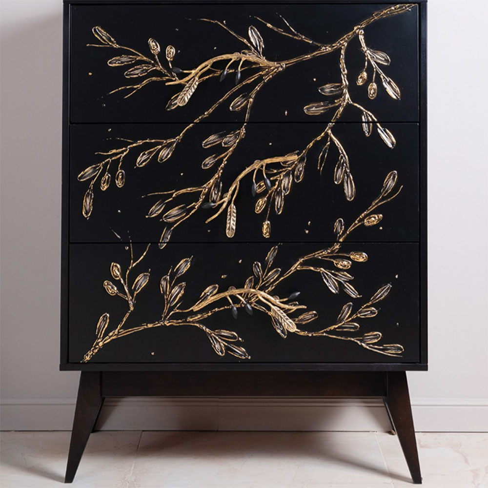 11629 Комод Oliva Branch Каштан Амбер BOGACHO 4627196597464 - Вид №1