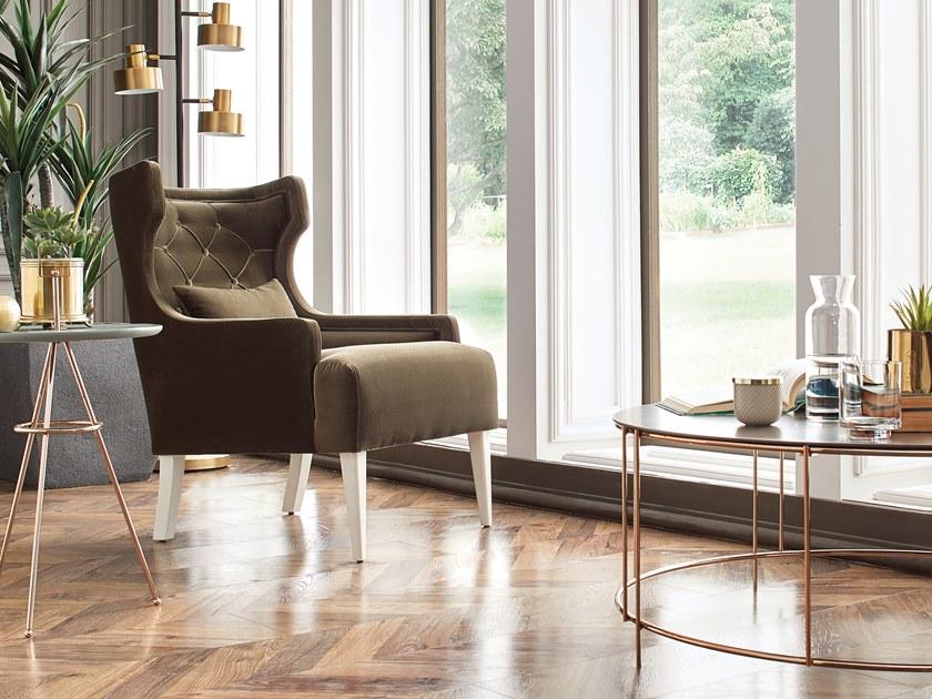 Enza Home Кресло из ткани с подлокотниками Piedra sun-id-1430117 - Вид №7