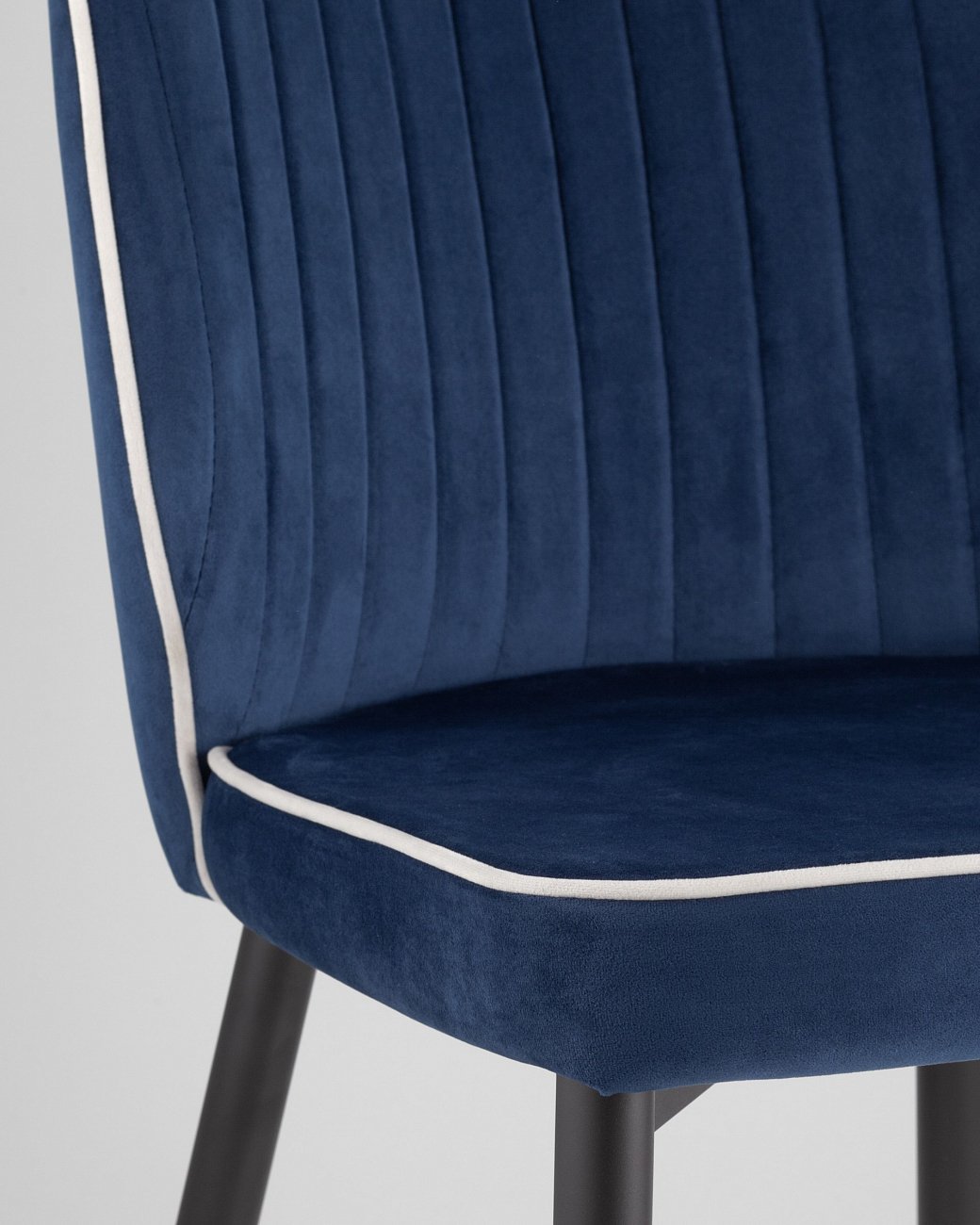 Стул со спинкой синий "Лоренс" STOOL GROUP ДИЗАЙНЕРСКИЕ, ИНТЕРЬЕРНЫЕ 00-3946151 Синий  - Вид №7