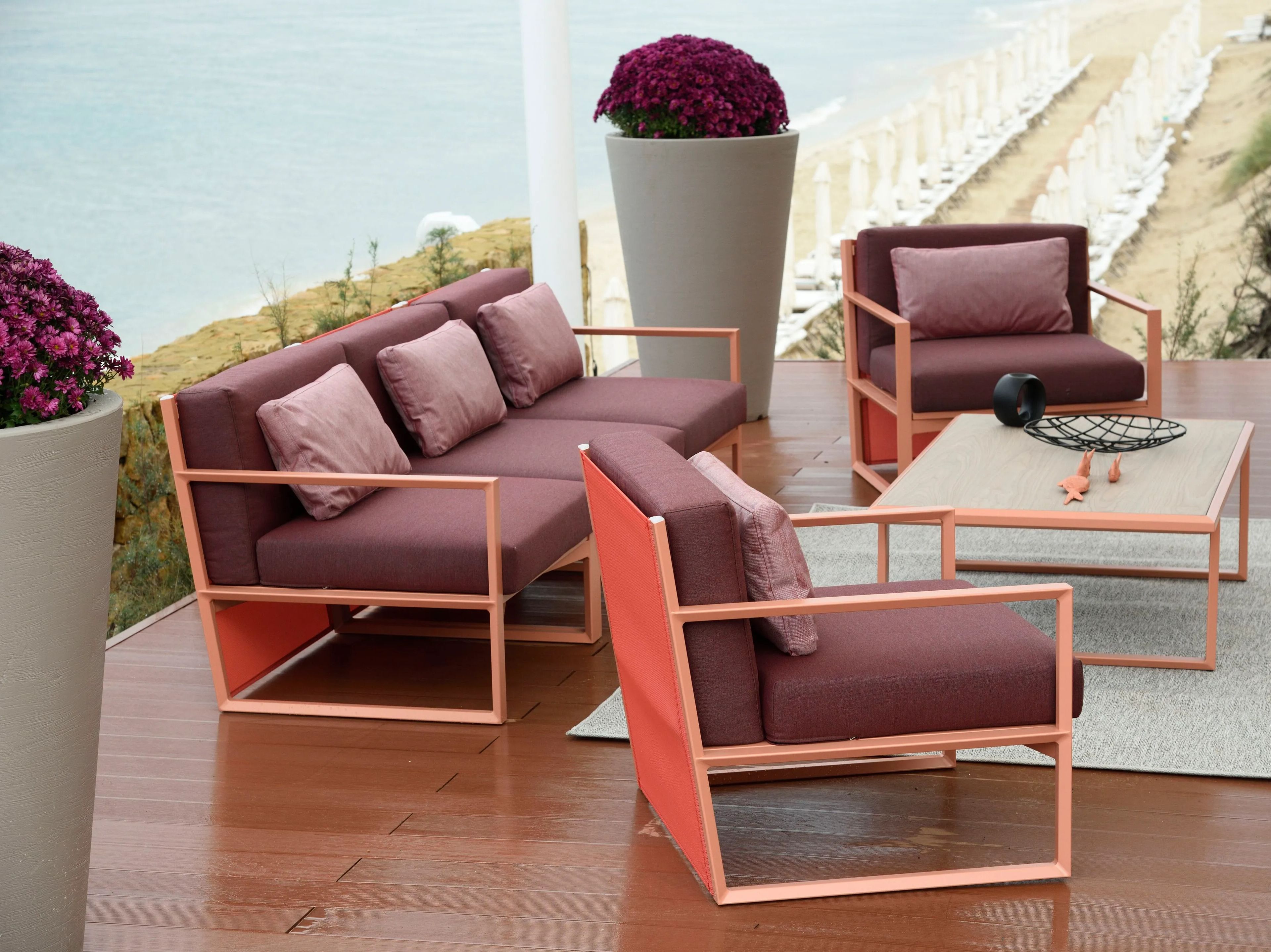 Алюминиевое садовое кресло с подлокотниками 10Deka сейчас ARCH-00124223 - Вид №2