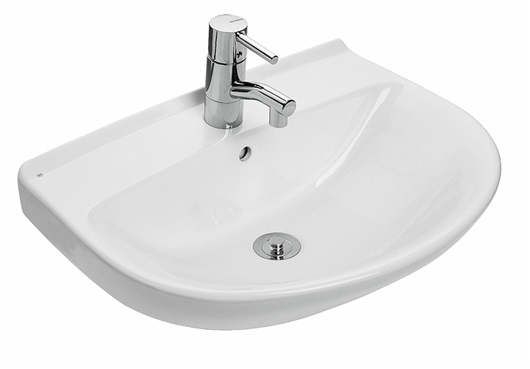 85012 Подвесная раковина настенная прямоугольная IFO  белая 