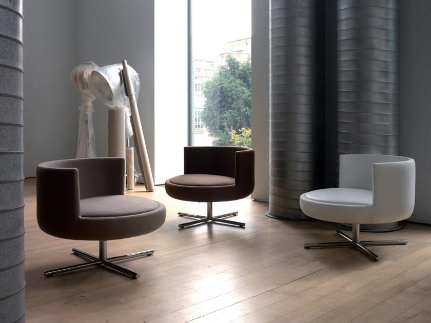 B&T Design Кресло из ткани с 4 спицами Round sun-id-1446025 - Вид №3