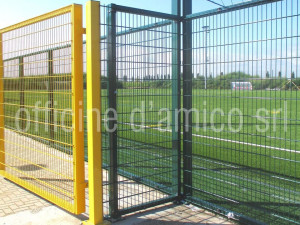 Ворота из сварной сетки