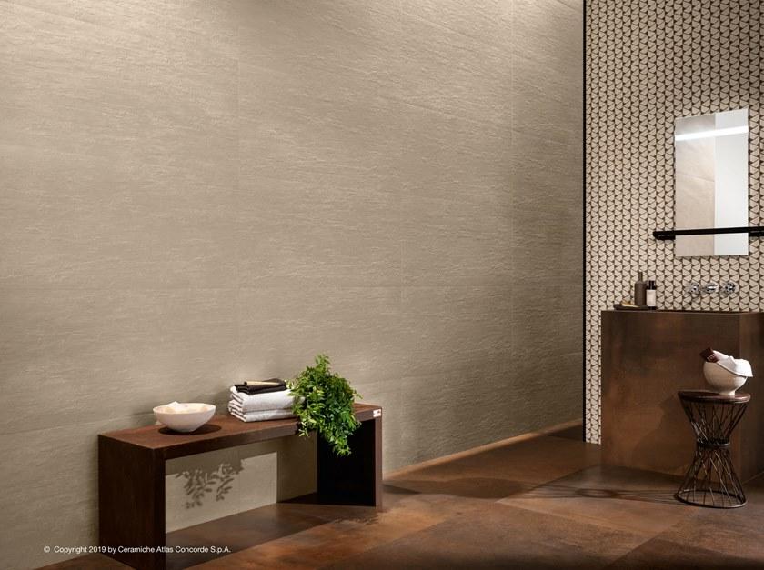 Atlas Concorde Белая плитка для стен с эффектом бетона Raw sun-id-1483334 - Вид №29