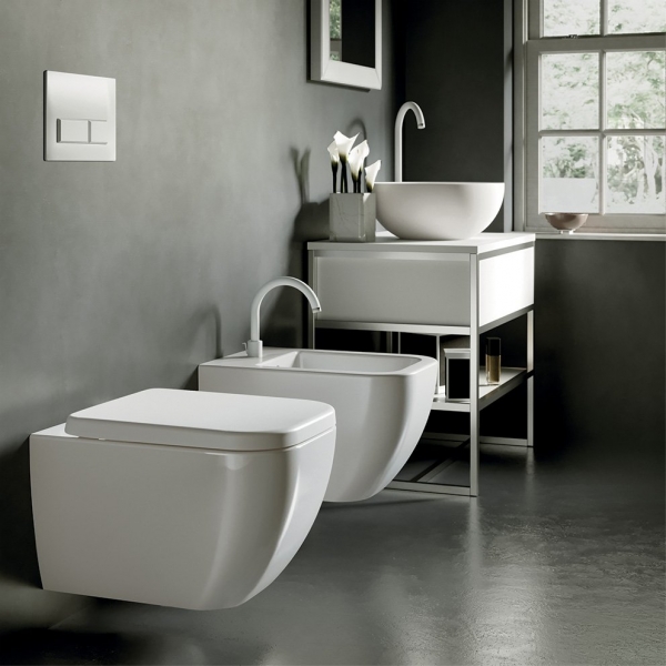 Y1X501 Bianca биде подвесное Hatria Y1X501 Bianca bidet sospeso - Вид №1