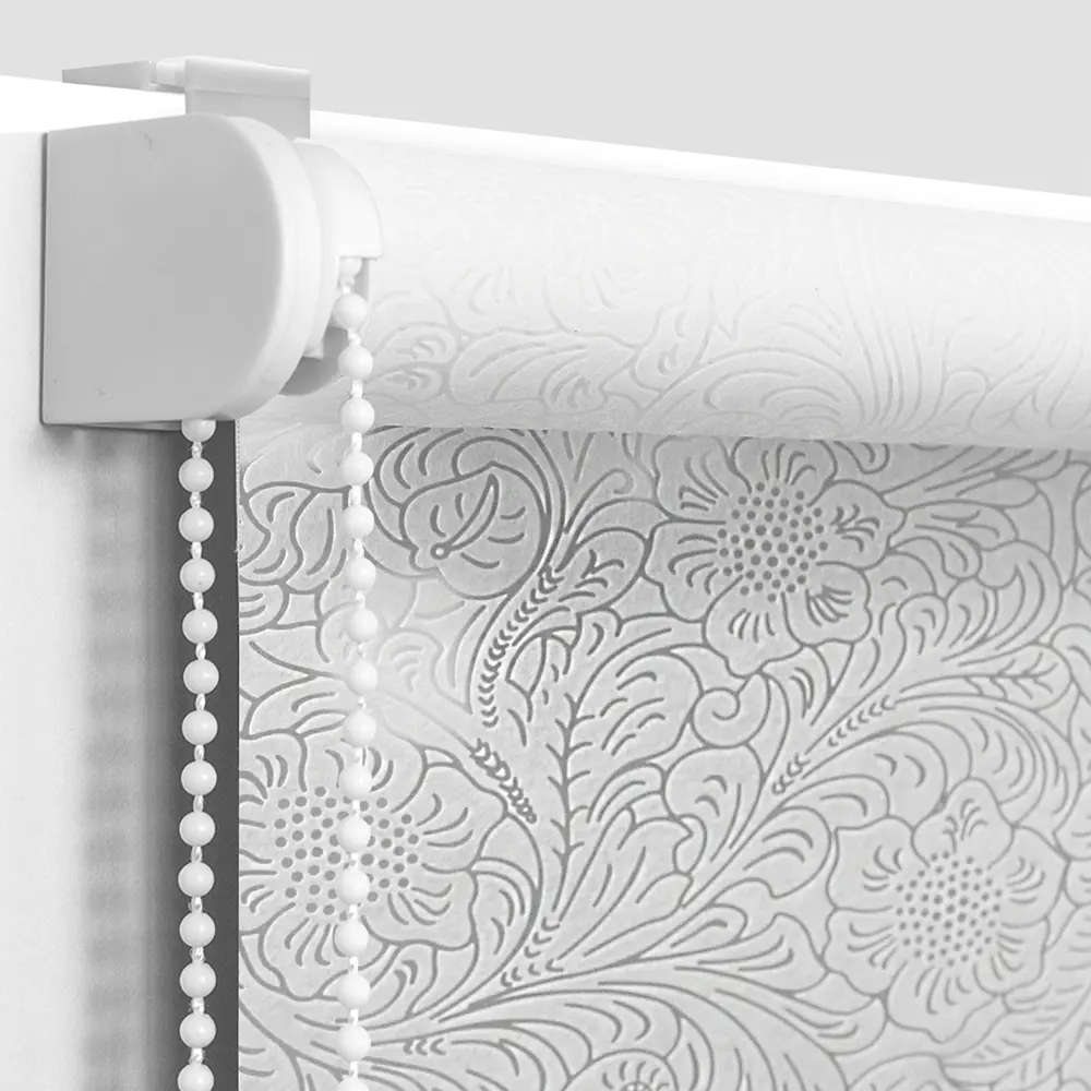 ЭСКАР Рулонная штора с растительным узором для мягкого освещения 89354655 STLM-1052002 - Вид №2