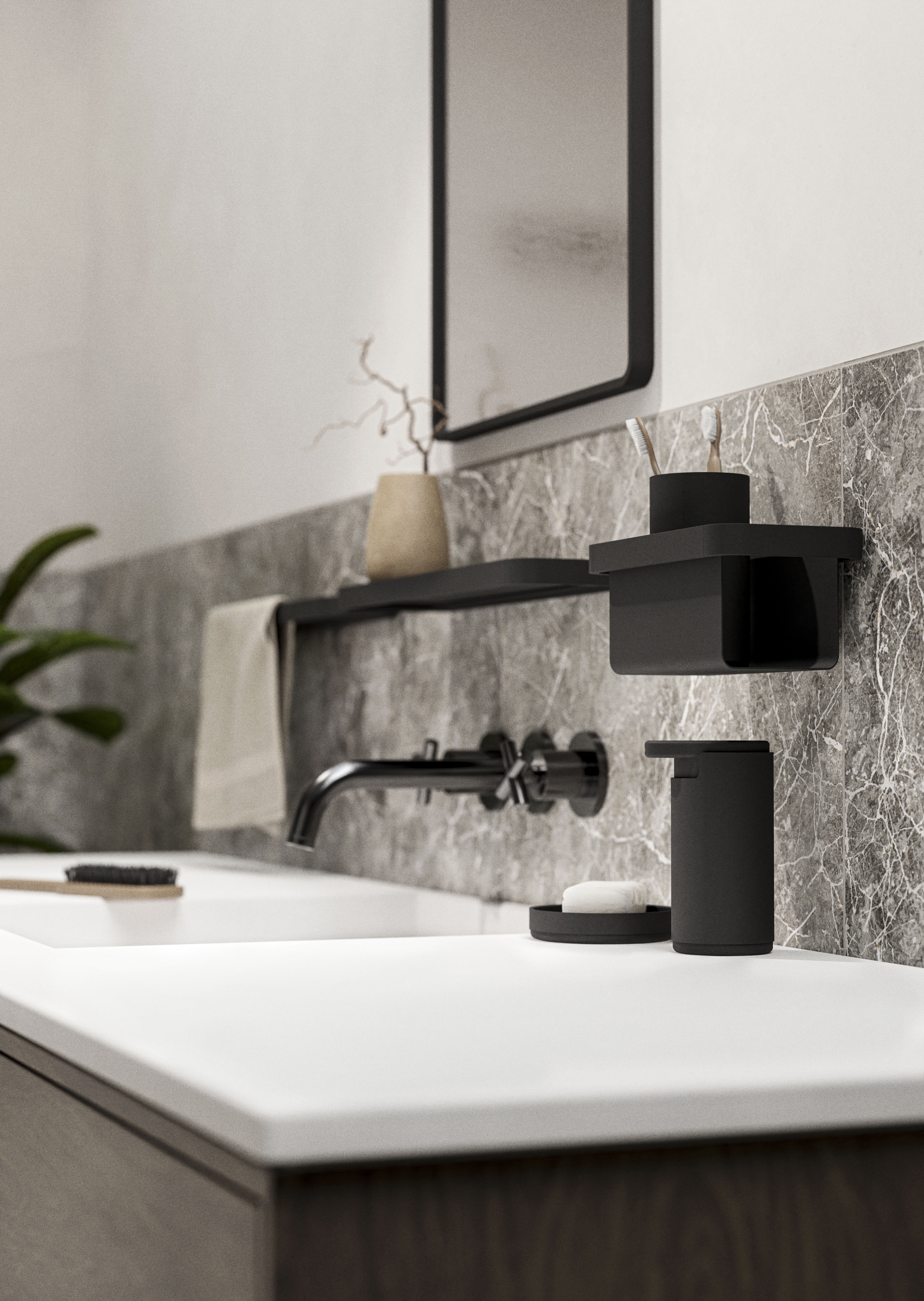 14651 Дозатор для жидкого мыла Zone Denmark Rim - Вид №3