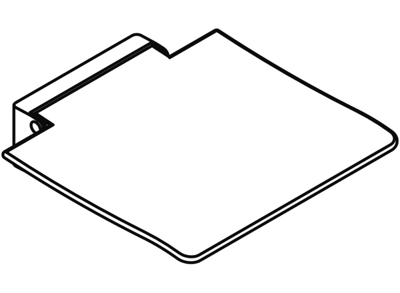 950.51.41590 Мобильное складное сиденье 450 HEWI System 800 K  - Вид №3