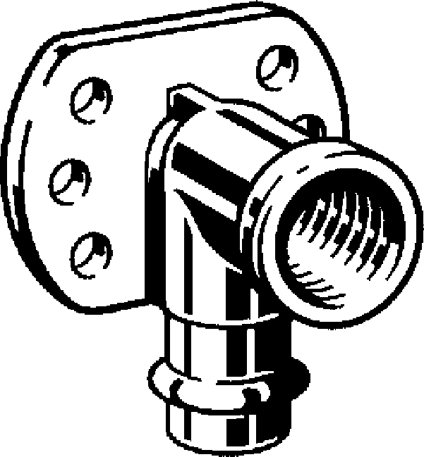 444 556 Модель 2225.5 Трубопроводные системы  Sanpress  Водорозетки Santreyd  - Вид №1