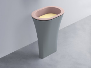 AMLA65-CP+AMPILO-CN+AMCOLO-BR Раковина Amedeo Ovale отдельностоящая cielo Enjoy + Amedeo