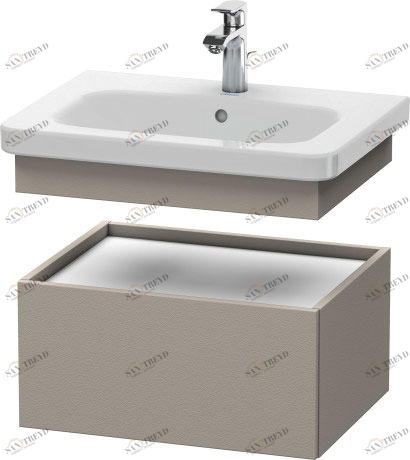 DS628001414 DuraStyle Шкафчик Терра, декор Duravit