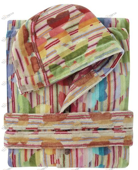 MissoniHome Хлопковый махровый халат sun-id-1362893