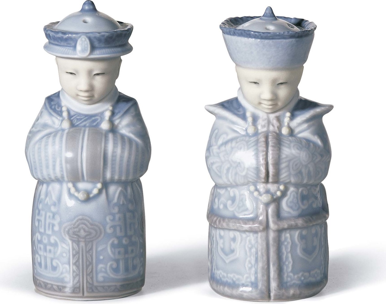 10669157 LLADRO Набор для соли и перца Lladro "Китайцы" 13х16см Фарфор Lladró 