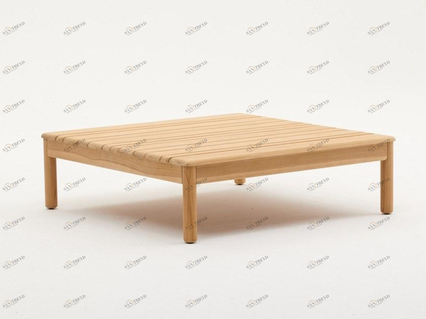 Varaschin Квадратный садовый столик из тика Bali 228t