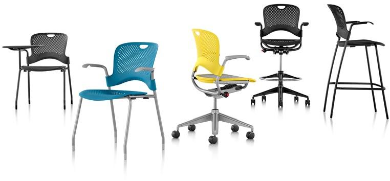 Herman Miller Высокий штабелируемый стул из нейлона® с подлокотниками Caper sun-id-1515811 - Вид №4