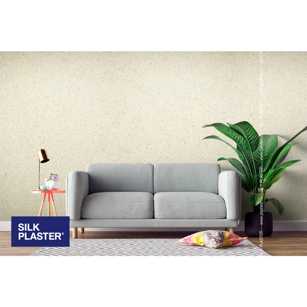 Жидкие обои Silk Plaster Absolute А153 0.87 кг цвет крем-брюле 82736062 STLM-2073403  - Вид №3